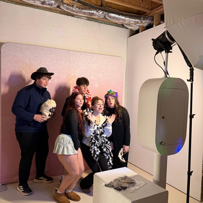 RK360 Selfie Photo Booth at an Atlanta event